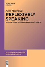 Reflexively Speaking - Anna Mauranen