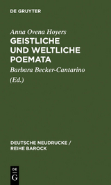 Geistliche und Weltliche Poemata - 