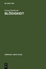 Blödigkeit - Georg Stanitzek