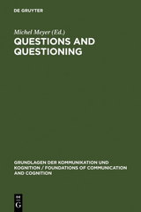 Questions and Questioning - 