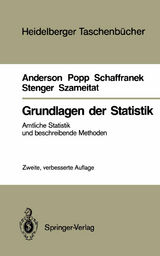 Grundlagen der Statistik - Oskar Anderson, Werner Popp, Manfred Schaffranek, Horst Stenger, Klaus Szameitat