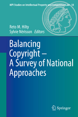 Balancing Copyright - A Survey of National Approaches - 