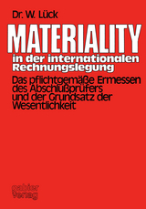 Materiality in der internationalen Rechnungslegung - Wolfgang Lück