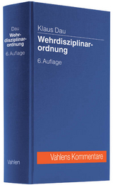 Wehrdisziplinarordnung - Klaus Dau