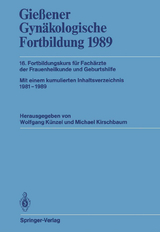 Gießener Gynäkologische Fortbildung 1989 - 