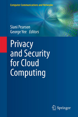 Privacy and Security for Cloud Computing - 