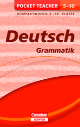 Pocket Teacher Deutsch - Grammatik 5.-10. Klasse - Peter Kohrs