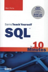 SQL in 10 Minutes, Sams Teach Yourself - Forta, Ben