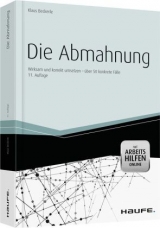 Die Abmahnung - mit Arbeitshilfen online - Klaus Beckerle