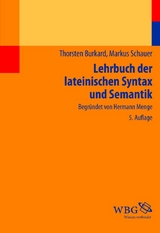 Lehrbuch der lateinischen Syntax und Semantik - Hermann Menge