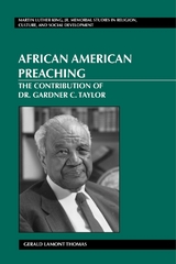 African American Preaching - Thomas, Gerald Lamont