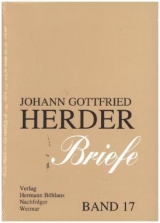 Johann Gottfried Herder. Briefe.