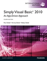 Simply Visual Basic 2010: An App-Driven Approach - Deitel, Harvey; Deitel, Paul; Deitel, Abbey