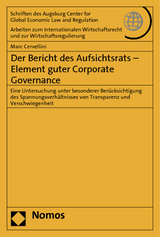 Der Bericht des Aufsichtsrats - Element guter Corporate Governance - Marc Cervellini