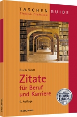 Zitate für Beruf und Karriere - Gisela Fichtl