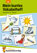 Mein buntes Vokabelheft. Englisch 3./4. Klasse, A5-Heft - Waas, Ludwig