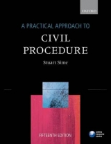 A Practical Approach to Civil Procedure - Sime, Prof. Stuart