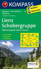 KOMPASS Wanderkarte Lienz - Schobergruppe - Nationalpark Hohe Tauern - KOMPASS-Karten GmbH