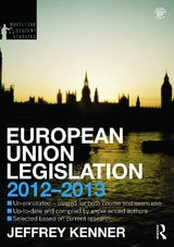 European Union Legislation - Kenner, Jeffrey; Cracknell, D.G.; Kenner, Jeff