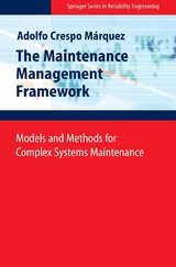 The Maintenance Management Framework - Adolfo Crespo Márquez