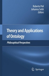 Theory and Applications of Ontology: Philosophical Perspectives - 