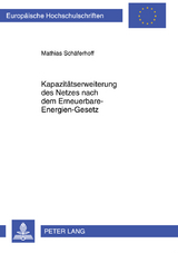 Kapazitätserweiterung des Netzes nach dem Erneuerbare-Energien-Gesetz - Mathias Schäferhoff