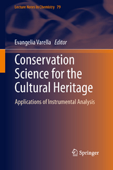 Conservation Science for the Cultural Heritage - 