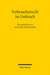 Verbraucherrecht im Umbruch - 