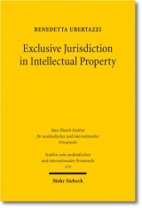 Exclusive Jurisdiction in Intellectual Property - Benedetta Ubertazzi