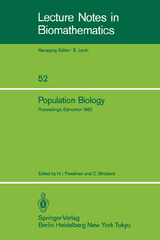 Population Biology - 