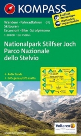 KOMPASS Wanderkarte Nationalpark Stilfserjoch /Parco Nazionale dello Stelvio - KOMPASS-Karten GmbH