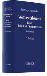 Wettbewerbsrecht / Wettbewerbsrecht  Band 3: Beihilfenrecht/Sonderbereiche - 