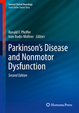 Parkinson's Disease and Nonmotor Dysfunction - Pfeiffer, Ronald F.; Bodis-Wollner, Ivan