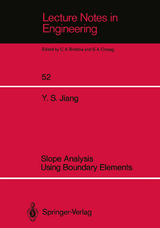 Slope Analysis Using Boundary Elements - Yansheng Jiang