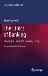 The Ethics of Banking - Peter Koslowski