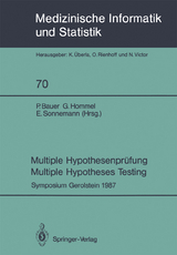 Multiple Hypothesenprüfung / Multiple Hypotheses Testing - 