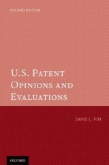 U.S. Patent Opinions and Evaluations - Fox, David L.