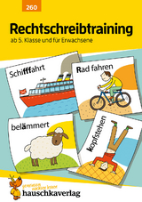 Rechtschreibtraining ab 5. Klasse und für Erwachsene, A5-Heft - Gerhard Widmann