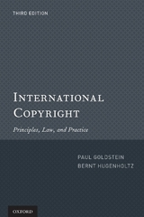 International Copyright - Goldstein, Paul; Hugenholtz, P. Bernt