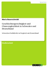 Geschlechtergerechtigkeit und Chancengleichheit in Schweden und Deutschland -  Maria Bauerschmidt