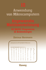 Angewandte Matrizenrechnung - Dietmar Herrmann