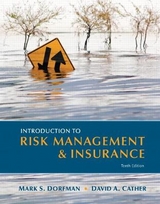 Introduction to Risk Management and Insurance - Dorfman, Mark; Cather, David