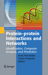 Protein-protein Interactions and Networks - 