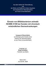 Einsatz von Bifidobacterium animalis NCIMB 41199 bei Hunden mit chronisch entzündlichen Darmerkrankungen - Birgit Schläfke