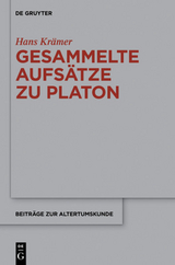 Gesammelte Aufsätze zu Platon - Hans Krämer