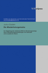 Die Wiederholungsmarke - Justus Gaden