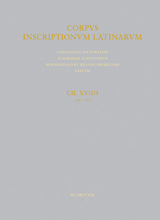 Corpus inscriptionum Latinarum. Miliaria Imperii Romani. Illyricum... / Miliaria provinciae Dalmatiae - 