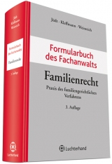 Formularbuch des Fachanwalts Familienrecht - 