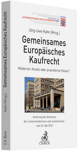 Gemeinsames Europäisches Kaufrecht - 