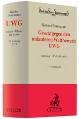 Gesetz gegen den unlauteren Wettbewerb - Helmut Köhler, Joachim Bornkamm, Adolf Baumbach, Wolfgang Hefermehl